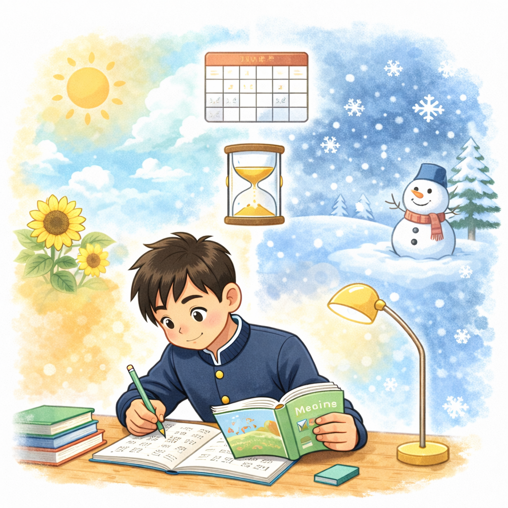 まとまった時間で、じっくり復習